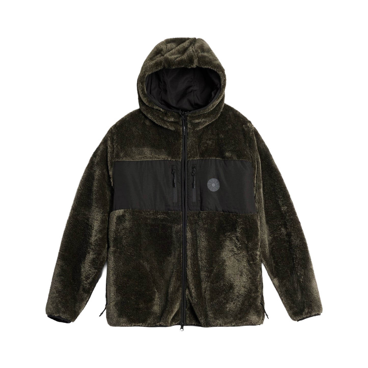 2026 AUTUMN HIGH PILE FLEECE JACKET KELP