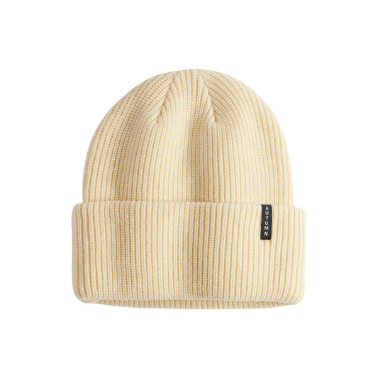 2026 AUTUMN SELECT SOLID BEANIE EGGSHELL