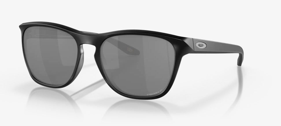 OAKLEY MANORBURN MATTE BLK SUNGLASSES w/ PRIZM BLK PLR LENS