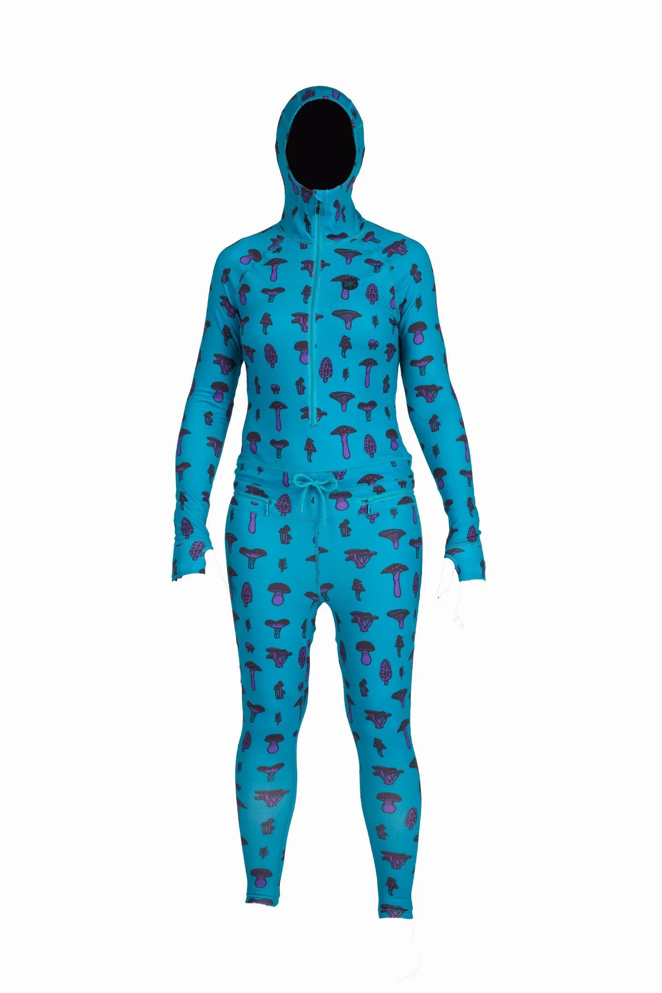 2026 AIRBLASTER WMNS CLASSIC NINJA SUIT TEAL MUSHROOM