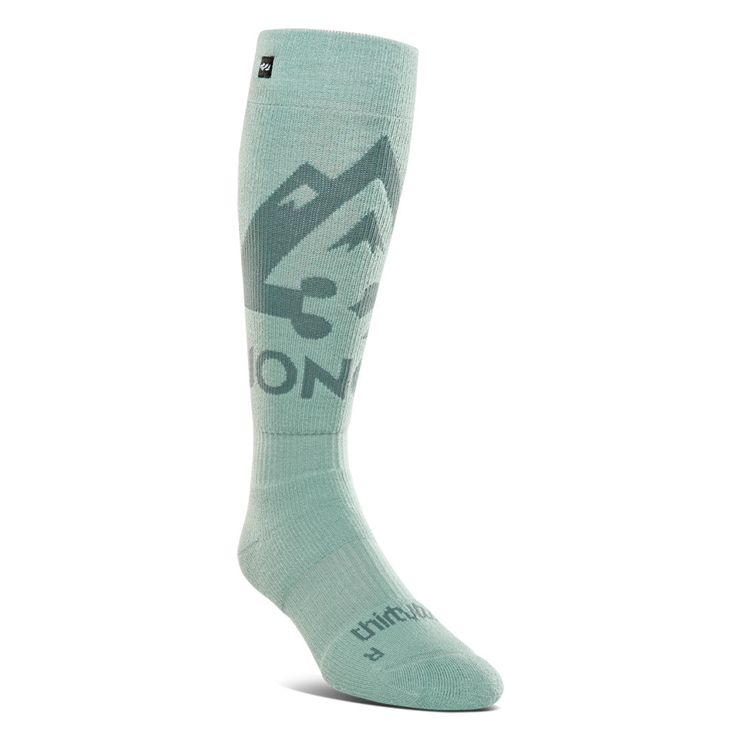 2026 THIRTYTWO WMNS JONES MERINO SOCK LIGHT BLUE