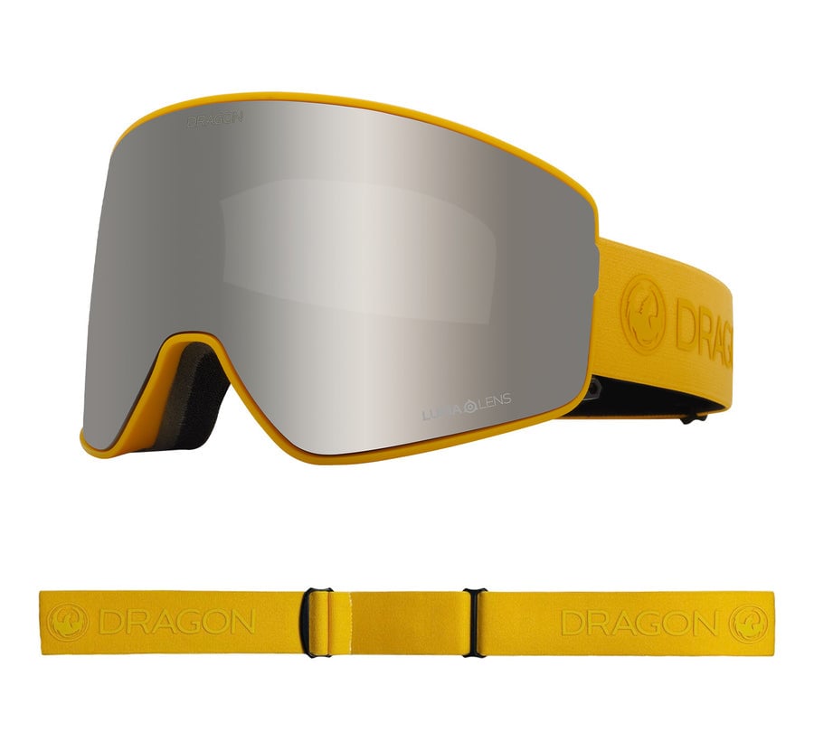 2023 DRAGON PXV2 GOGGLE DIJON w/ LLSILVERION + LLAMBER