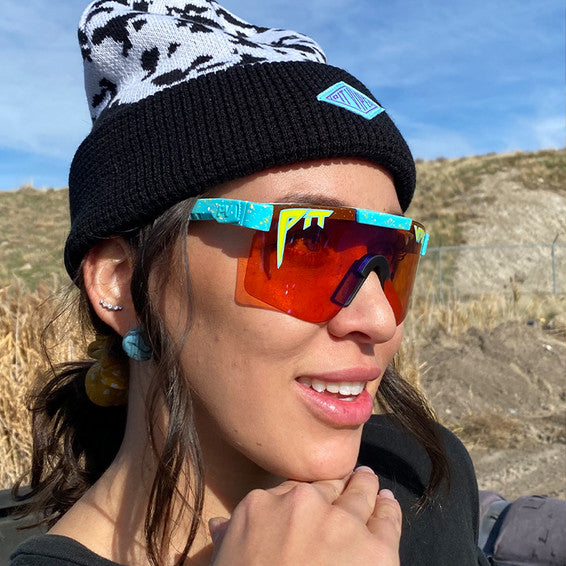 PIT VIPER THE MOTORBOAT SUNSET SINGLE WIDE SUNGLASSES