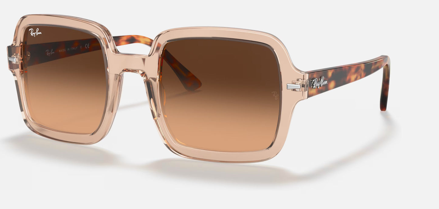 RAY-BAN RB2188 SUNGLASSES TORTOISE w/ B-15 BRN
