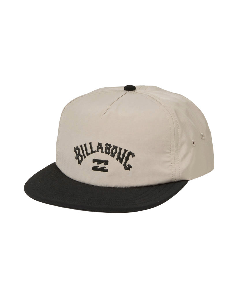 BILLABONG MENS TEAM SNAPBACK HAT SP26 (WTV) WHITE VINTAGE