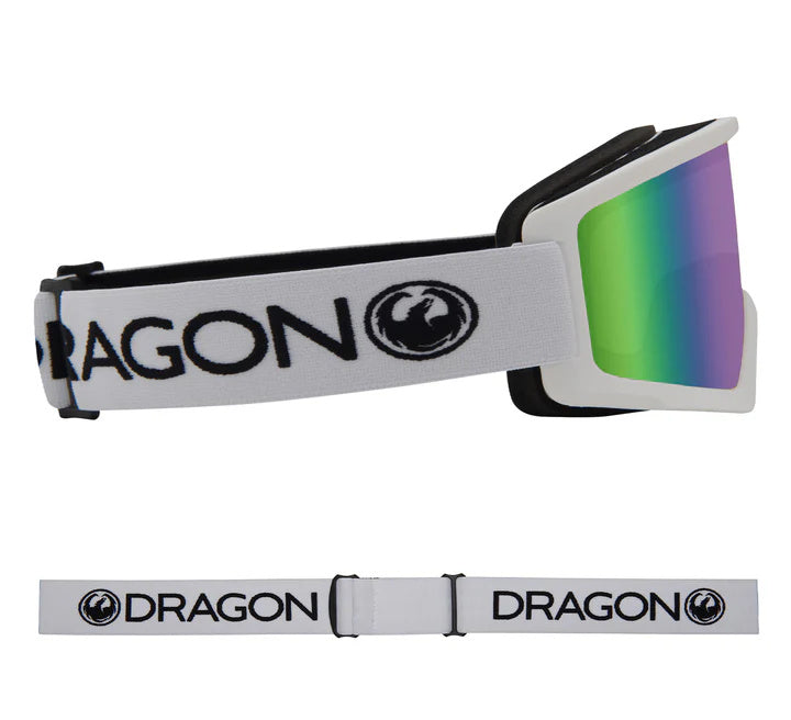 2026 DRAGON DX3 OTG GGL WHITE w/LL GREEN ION