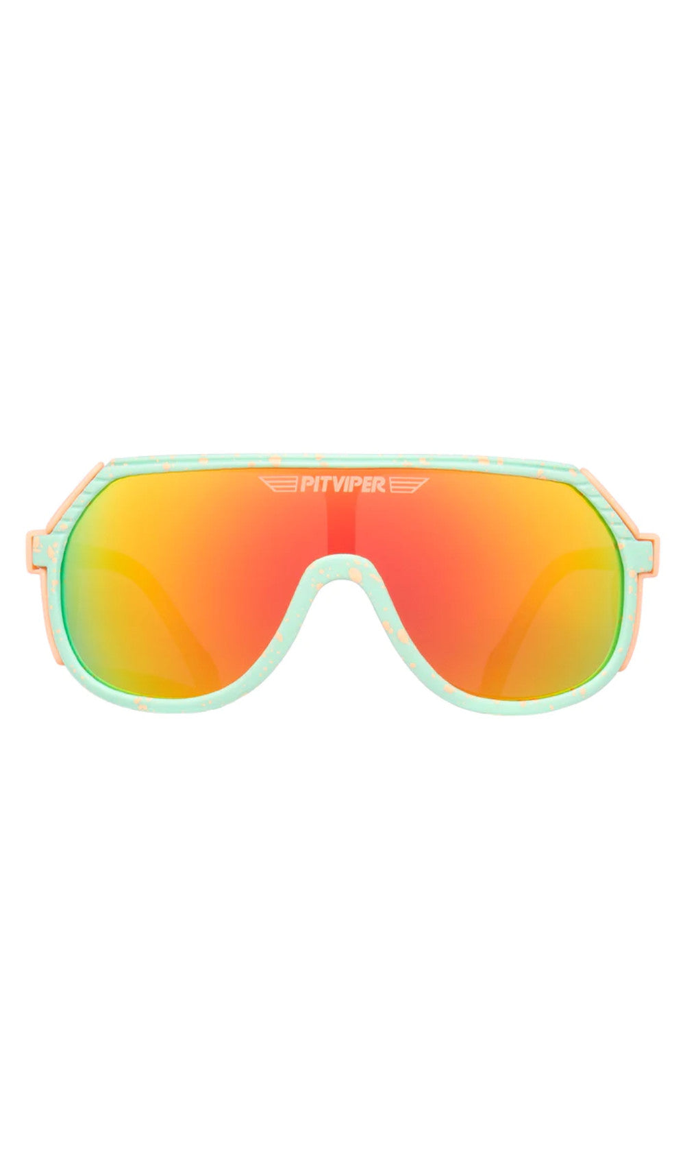 PIT VIPER THE PEACHES AND GREEN GRAND PRIX SUNGLASSES