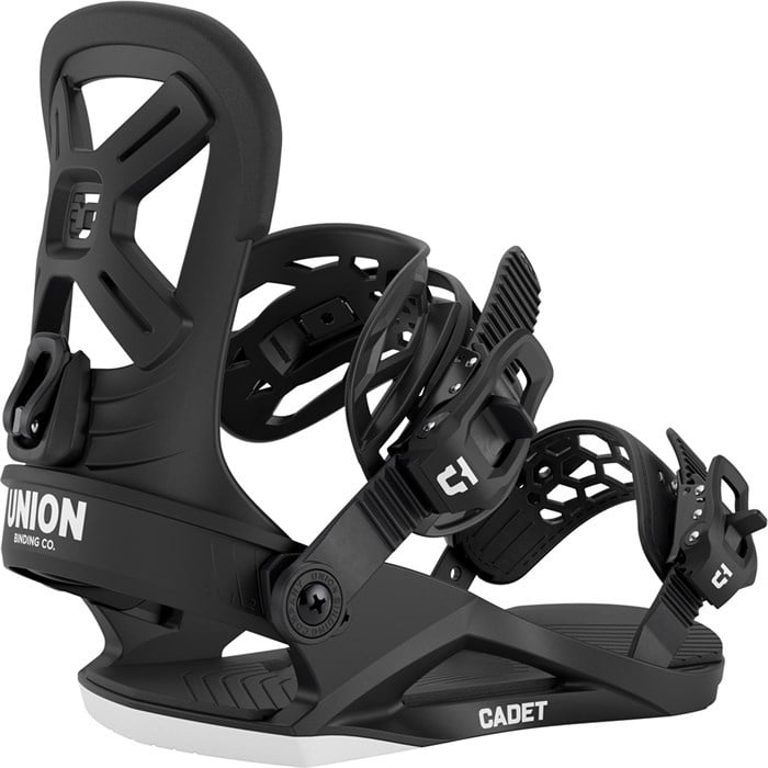 2026 UNION YOUTH CADET SNOWBOARD BINDINGS BLACK