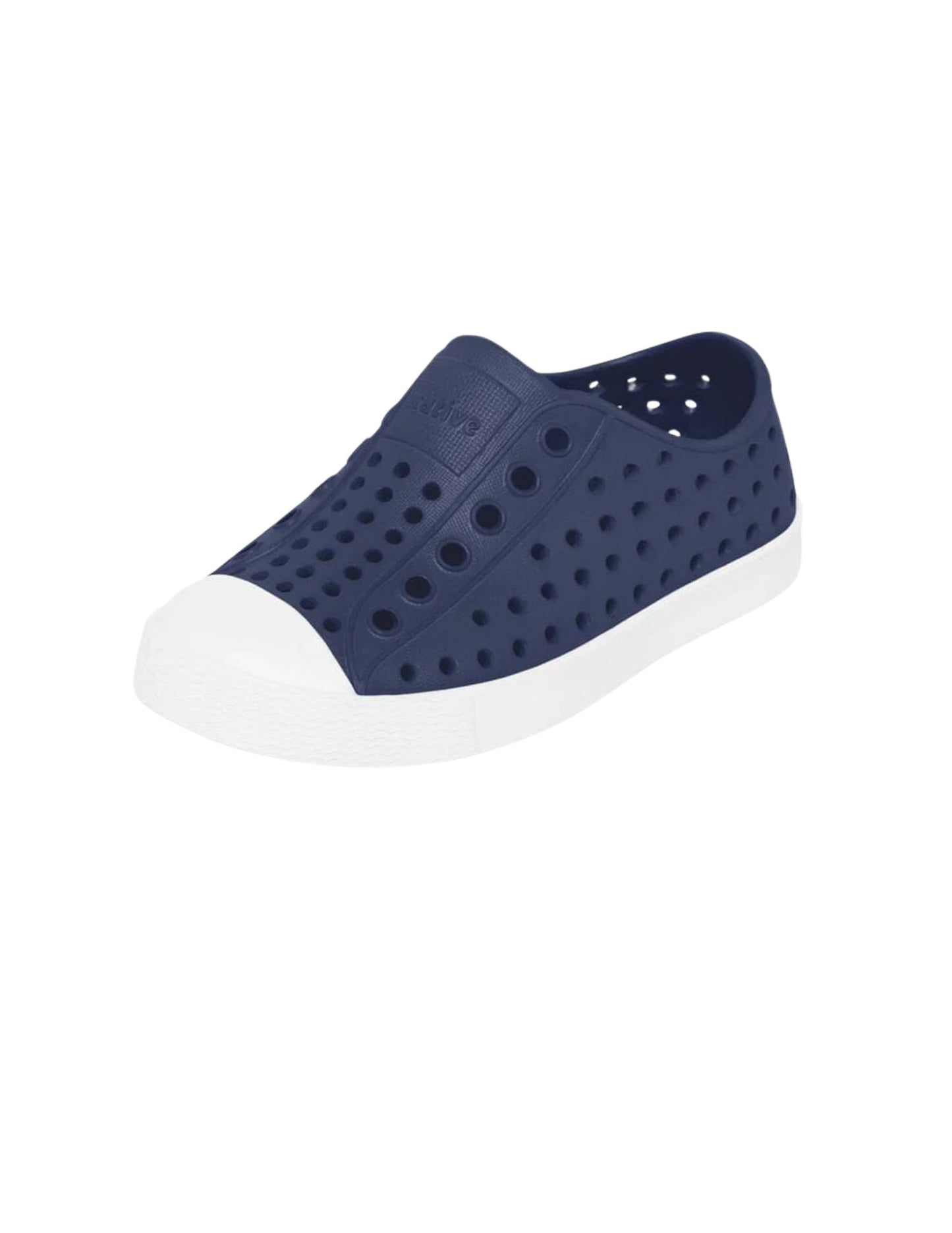 NATIVE JEFFERSON YOUTH SHOE SP25 REGATTA BLUE/SHELL WHITE