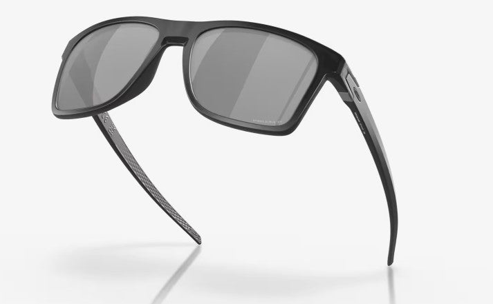 OAKLEY LEFFINGWELL MATTE BLK INK SUNGLASSES w/ PRIZM BLK PLR LENS