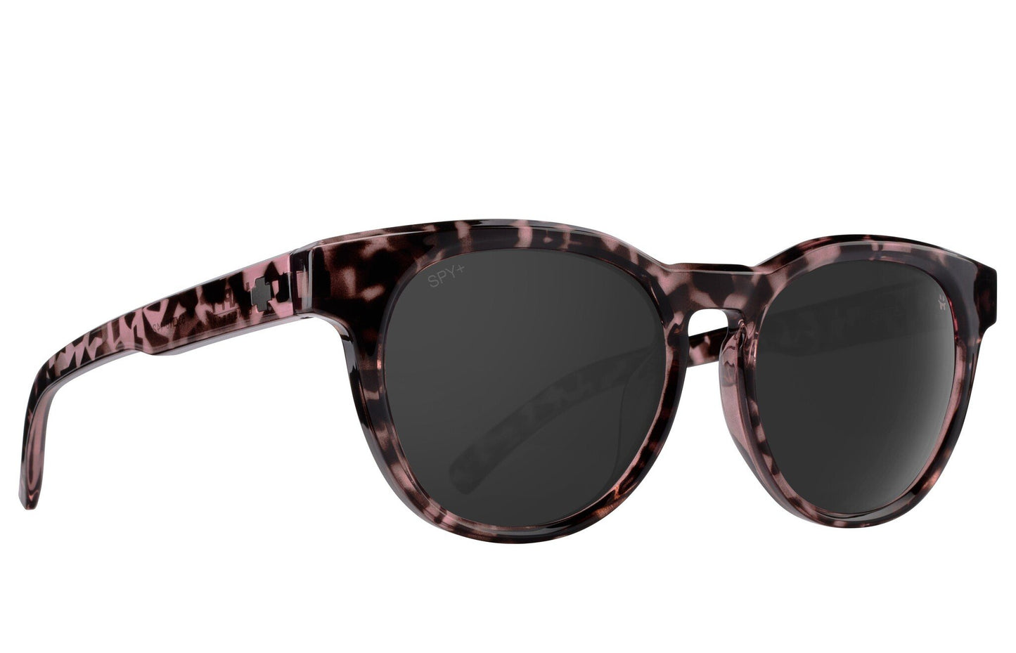 SPY CEDROS BLUSH TORT SUNGLASSES w/HAPPY GREY
