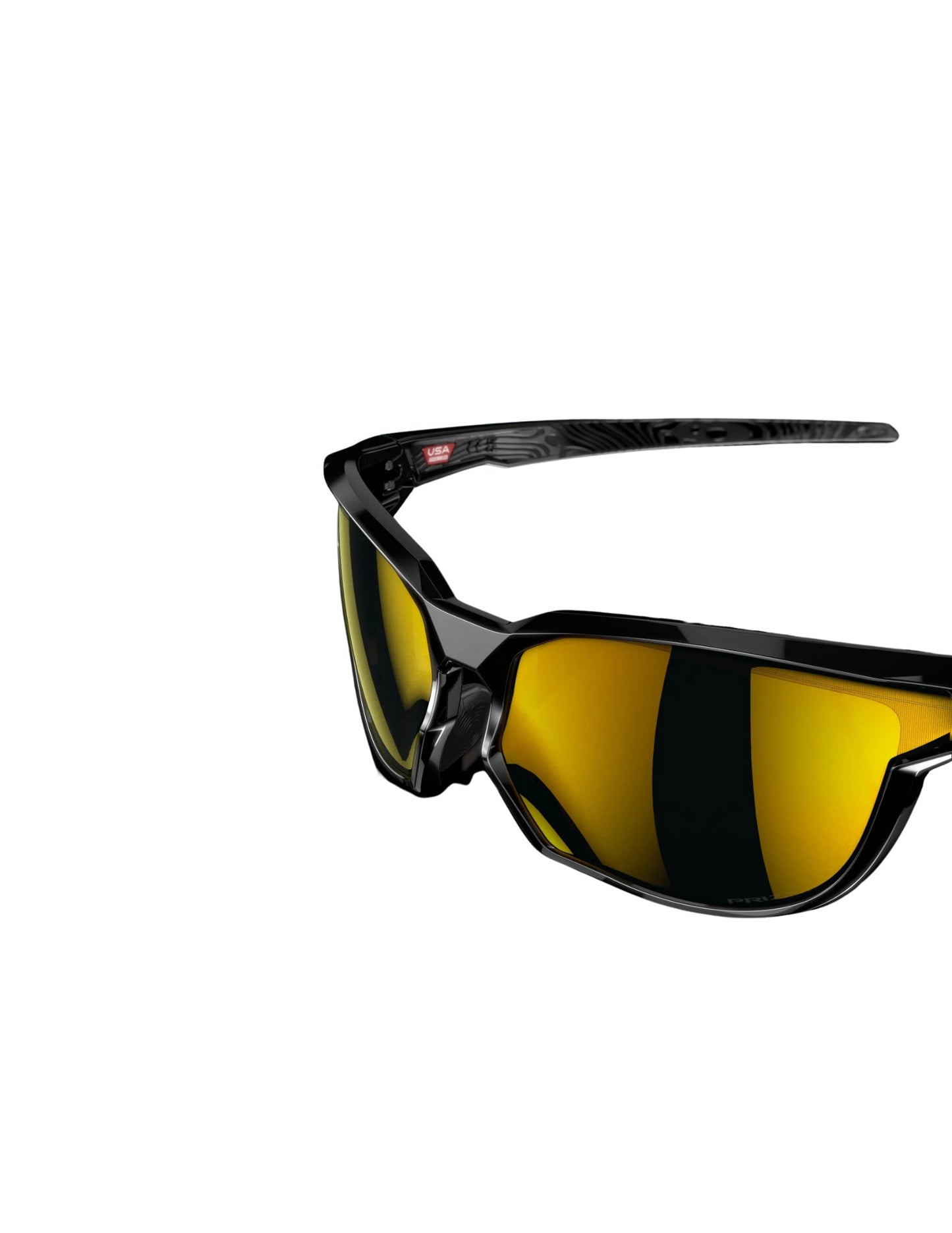 OAKLEY KAAST BLK INK SUNGLASSES w/ PRIZM 24K LENS