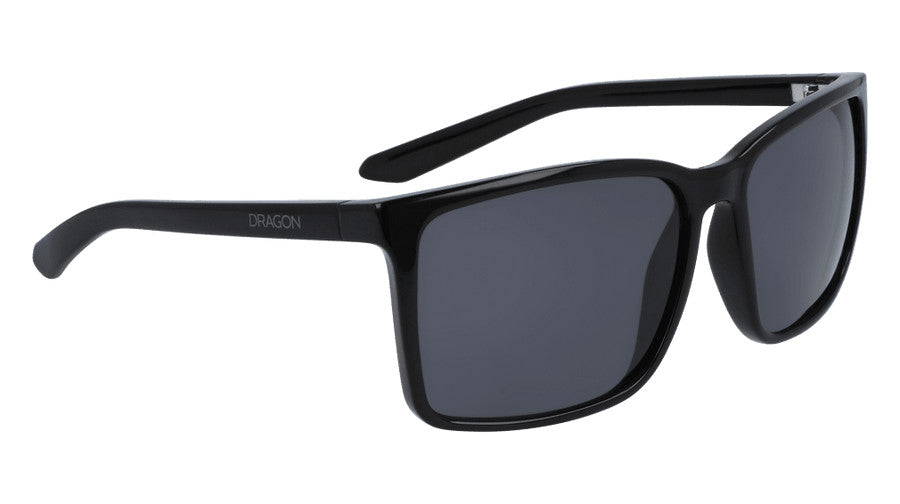 DRAGON MONTAGE SHINY BLACK SUNGLASSES w/ SMK LENS