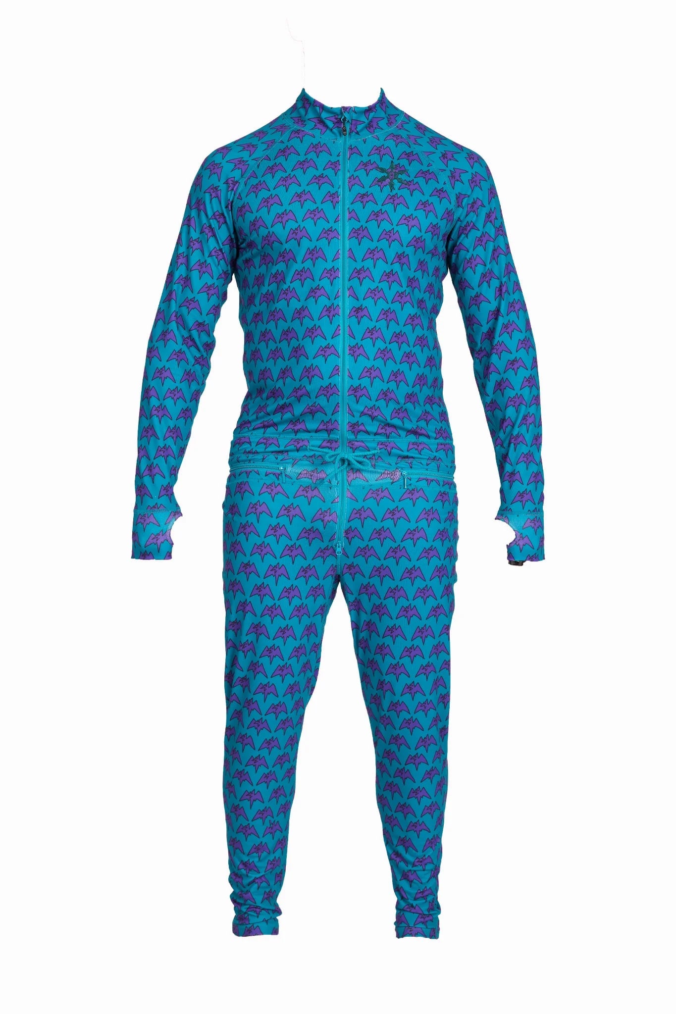 2026 AIRBLASTER HOODLESS NINJA SUIT TEAL TERRY