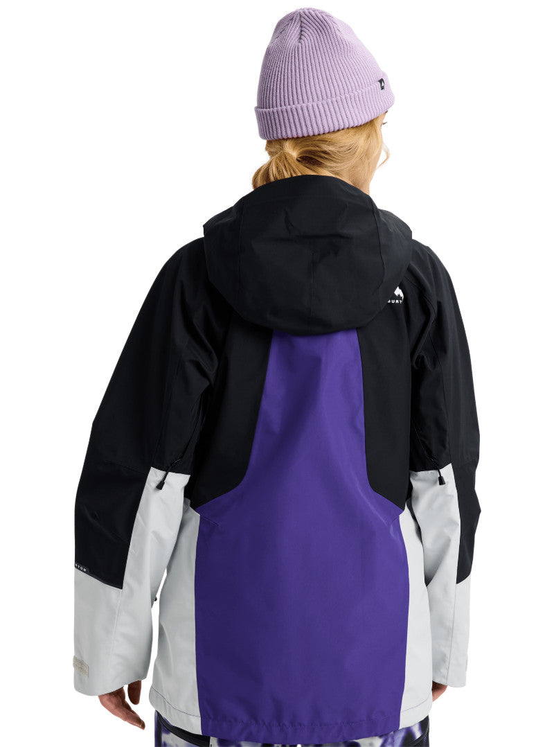 2026 BURTON WMNS RESERVE GORE-TEX 2L JACKET VLT/BLK/GRY