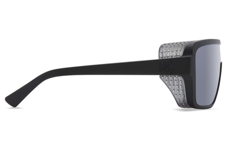 VONZIPPER DEFENDER BLACK SATIN SUNGLASSES w/ GRY LENS