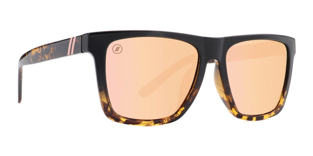 BLENDERS ROMEO SUNGLASSES WILD KIRRA w/ BROWN TORTOISE / PINK POLARIZED