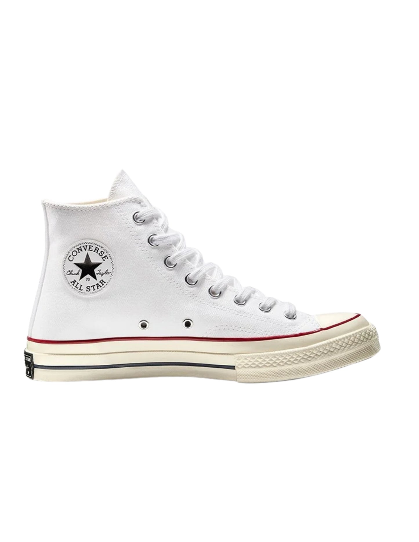 CONVERSE WMNS CHUCK 70 HI SHOE SP23 WHITE/GARNET/GARNET