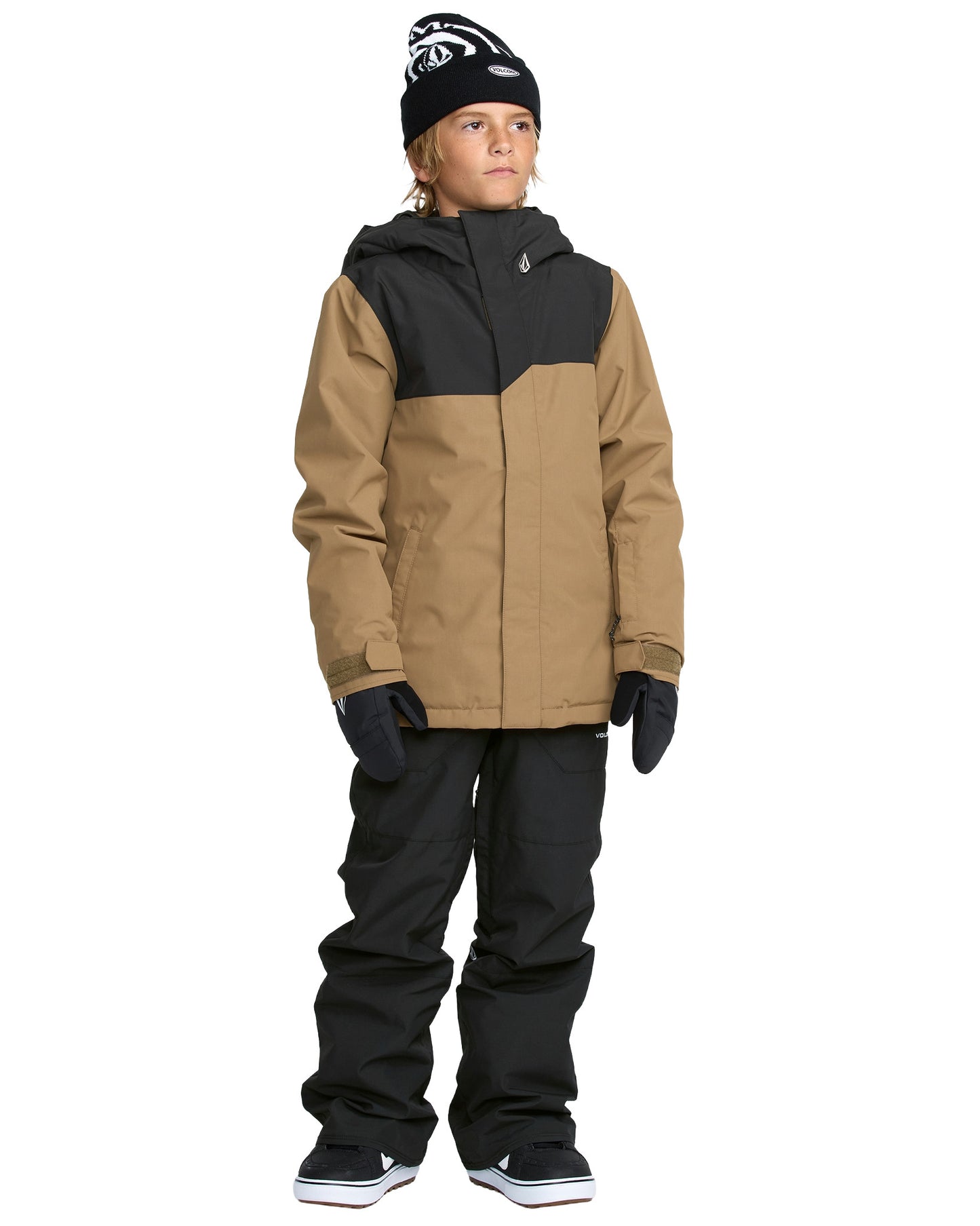 2026 VOLCOM YOUTH STONE.91 INS JACKET BRONZE