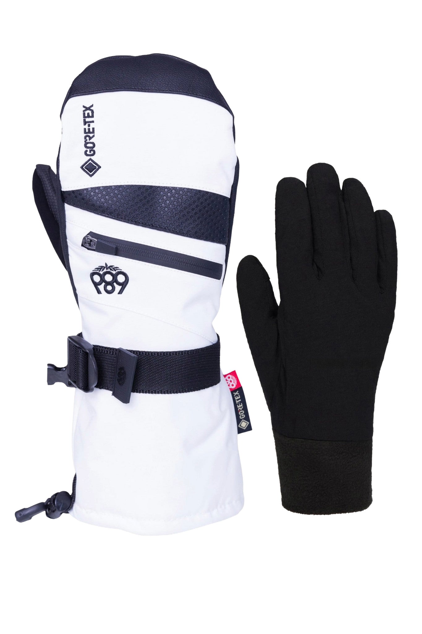 2026 686 WMNS GORE-TEX SMARTY 3-IN-1 GAUNTLET MITT WHITE