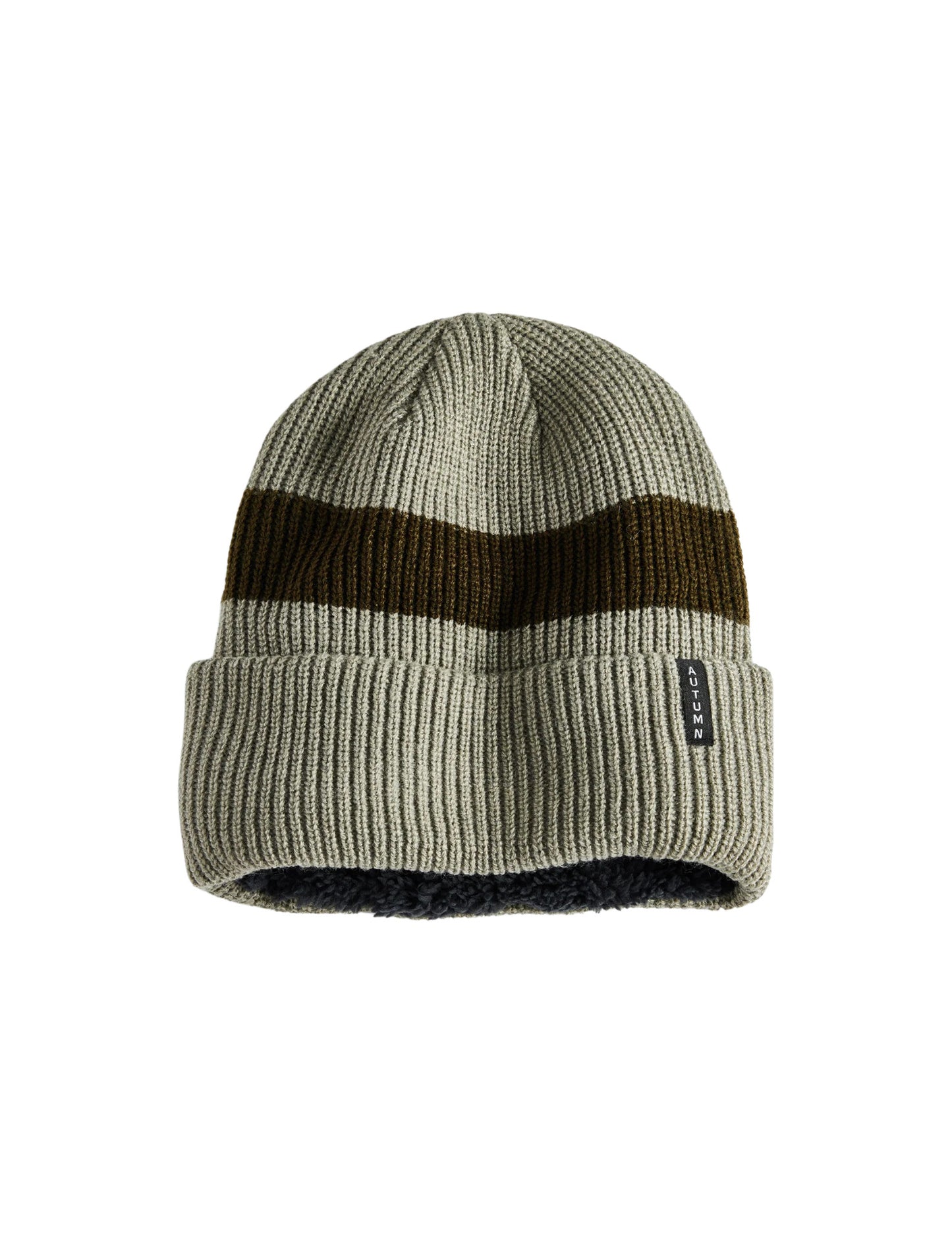 2025 AUTUMN BAND BEANIE STONE GREY