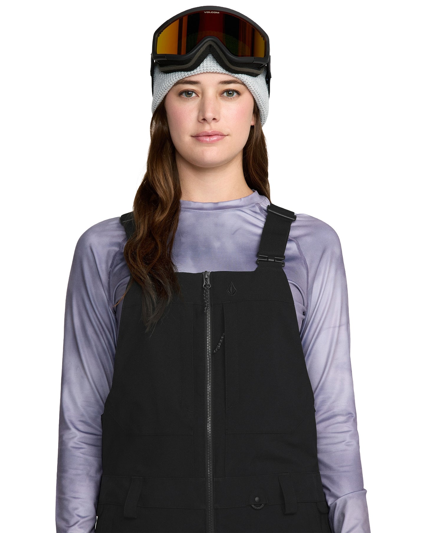 2026 VOLCOM WMNS SWIFT BIB OVERALL BLACK