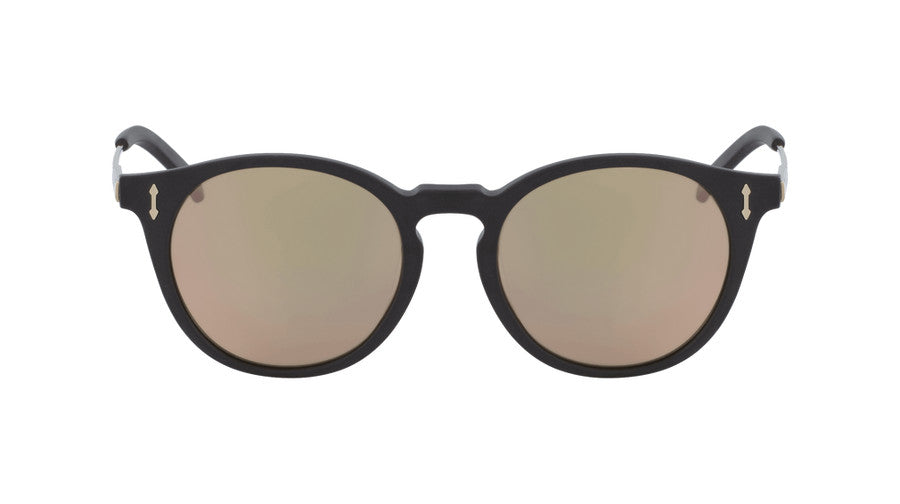 DRAGON HYPE MATTE BLACK SUNGLASSES w/ LL RS GLD ION LENS