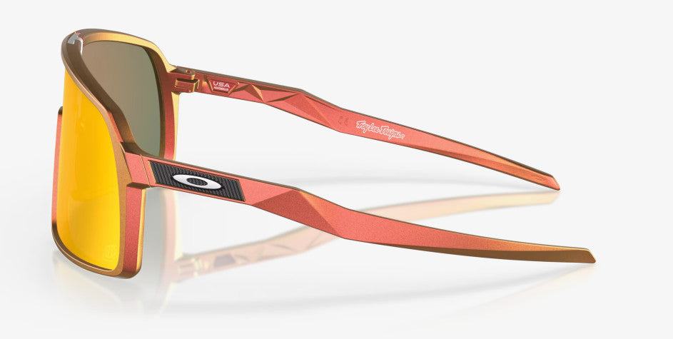 OAKLEY SUTRO TLD RED GOLD SHIFT SUNGLASSES w/ PRIZM RUBY