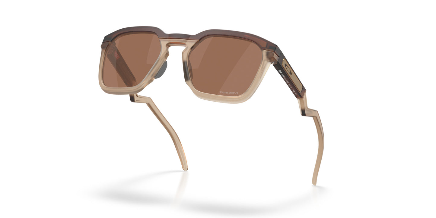 OAKLEY HSTN SQ MATTE ROOTBEER SUNGLASSES w/ PRIZM TNGSTN