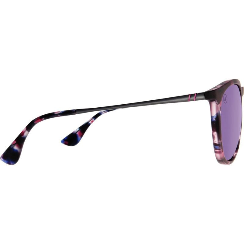 BLENDERS NORTH PARK ROSEMARY BEACH SUNGLASSES MATTE TORT w/ PURP PLR LENS