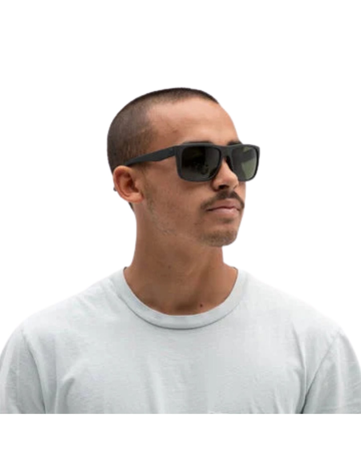 ELECTRIC SWINGARM MATTE BLACK SUNGLASSES w/ GRY LENS