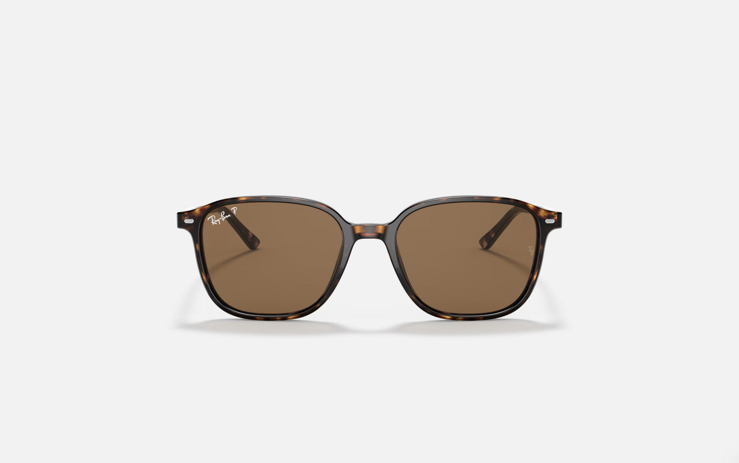 RAY-BAN LEONARD SUNGLASSES TORT w/ B-15 BROWN