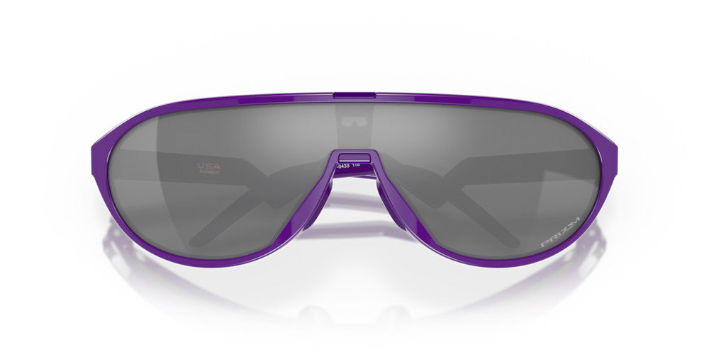 OAKLEY CMDN ELECTRIC PURP SUNGLASSES w/ PRIZM BLK LENS