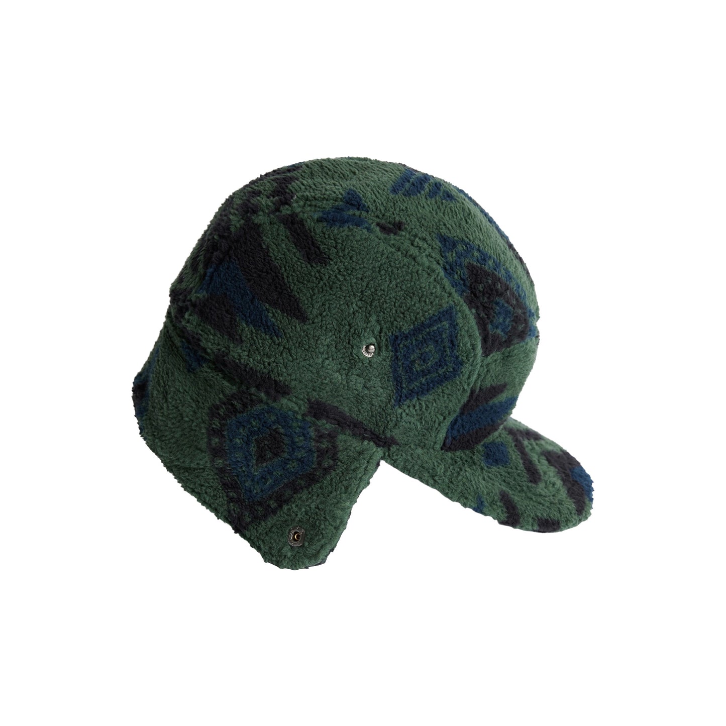2026 AUTUMN FLEECE FLAP CAP GREEN