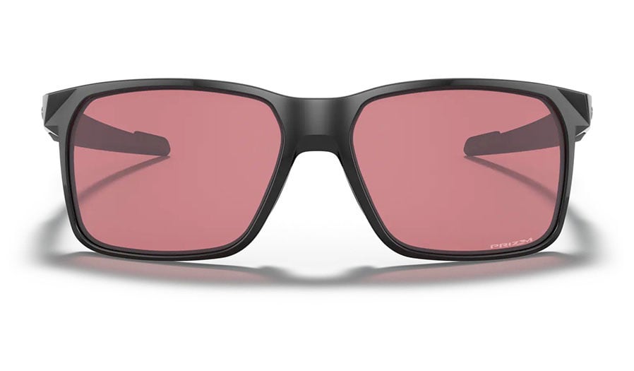OAKLEY PORTAL X POLISHED BLK SUNGLASSES w/ PRIZM DARK GOLF LENS