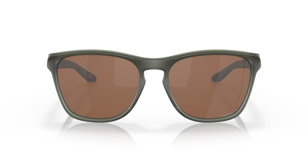 OAKLEY MANORBURN MATTE OLIVE INK SUNGLASSES w/ PRIZM TUNG PLR LENS
