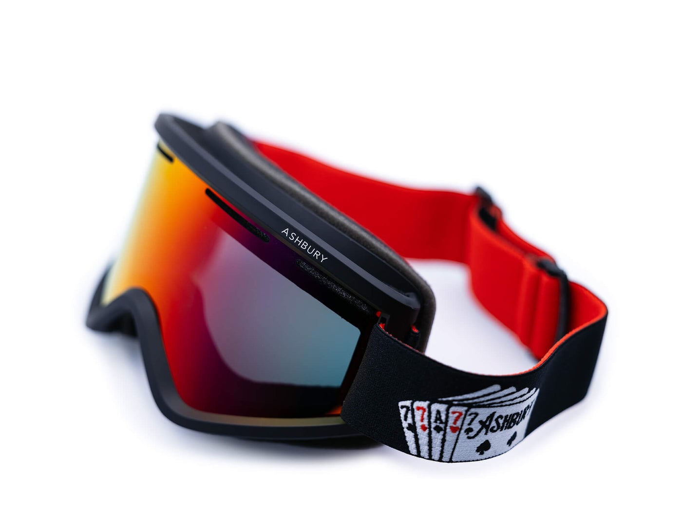 2026 ASHBURY BLACKBIRD GGL GAMBLER w/ RED MIRROR + YLW