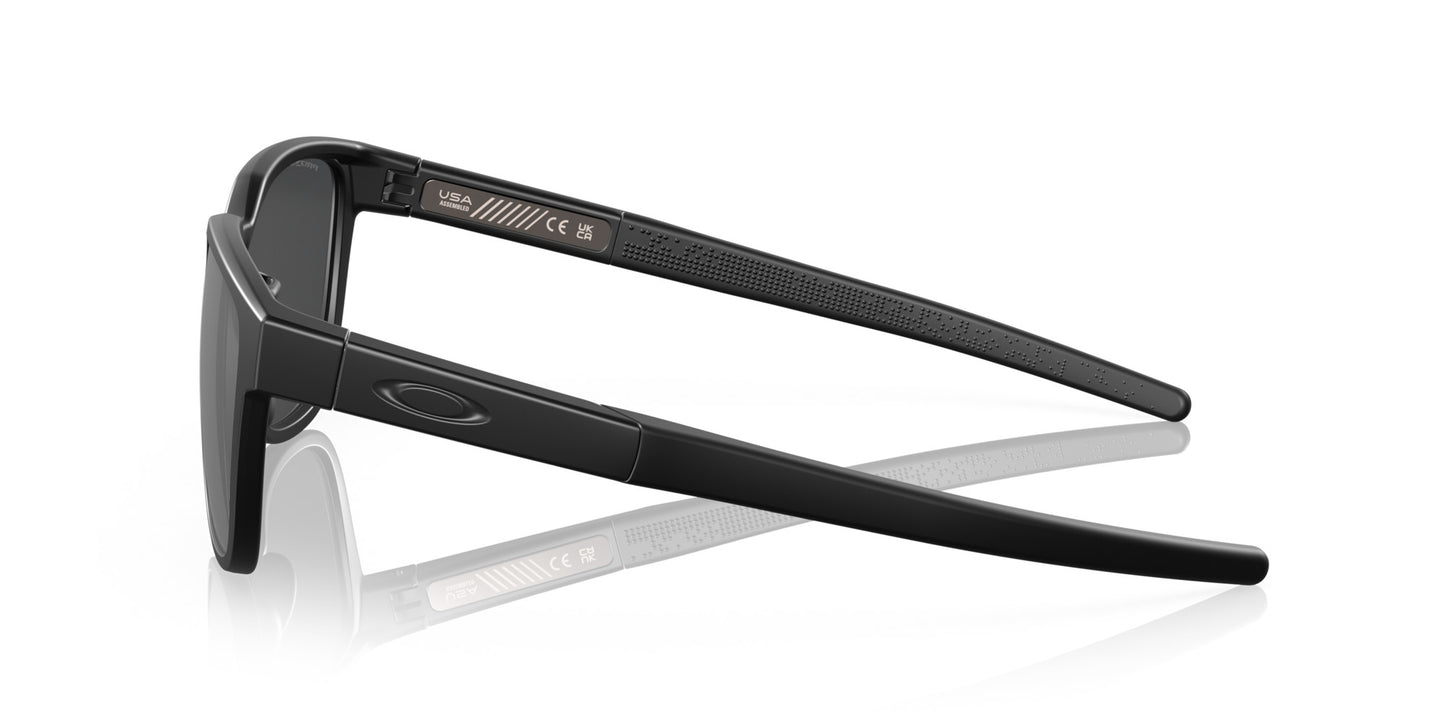 OAKLEY ACTUATOR MATTE BLACK SUNGLASSES w/PRIZM BLACK IRID POLAR