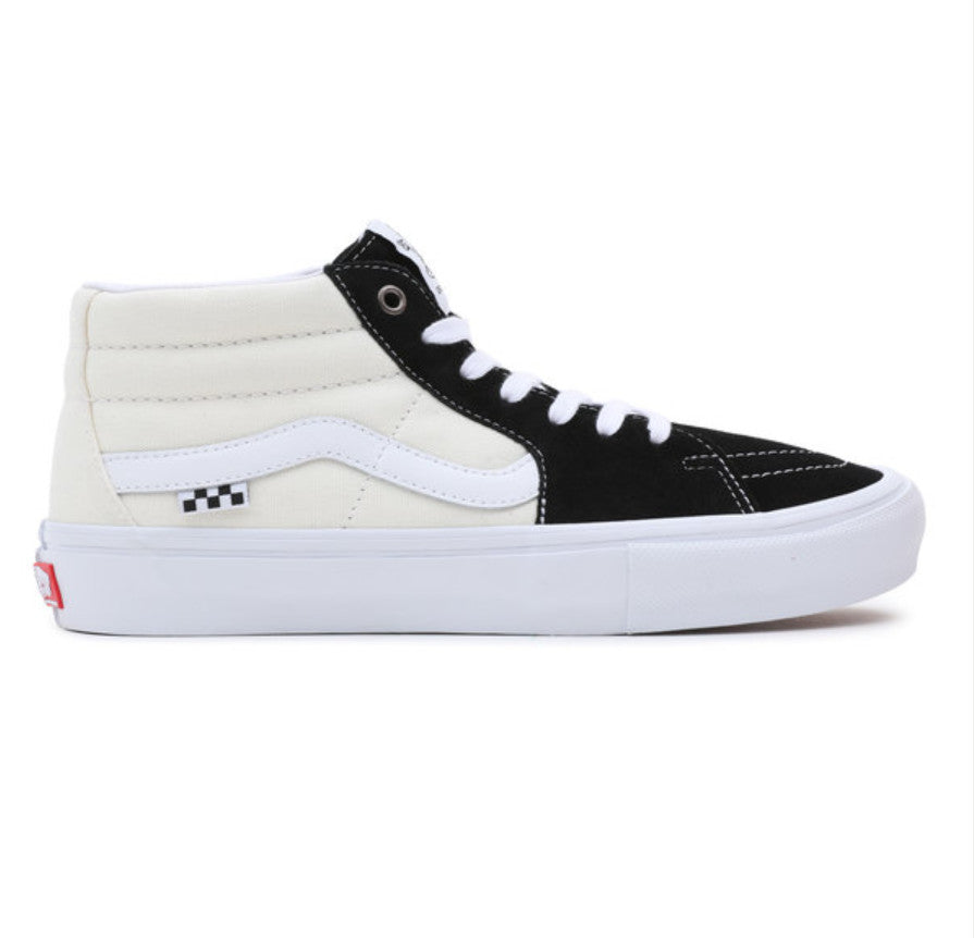 VANS MENS GROSSO MID SHOES SU23 MARSHMALLOW/BLACK