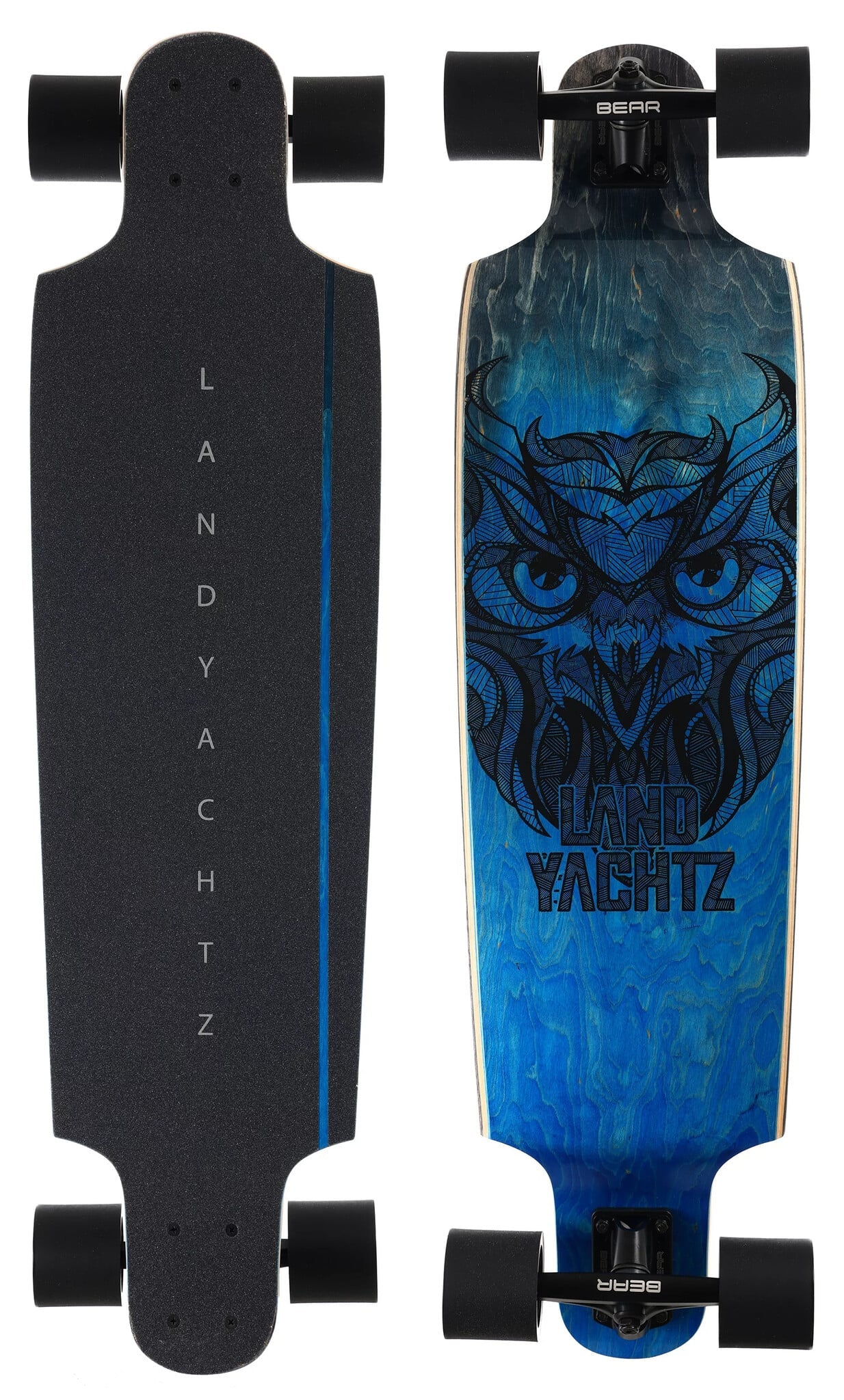 LANDYACHTZ TOP CAT OWL LONGBOARD COMPLETE SP25