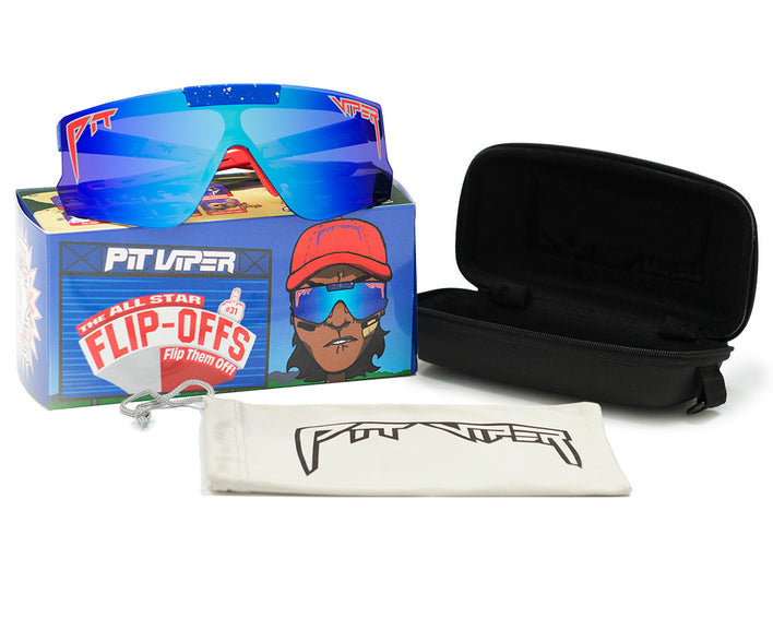 PIT VIPER THE ALL STAR FLIP OFFS SUNGLASSES