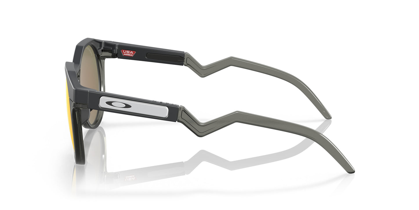 PLX OAKLEY HSTN MATTE CARBON SUNGLASSES w/ PRIZM RUBY LENS