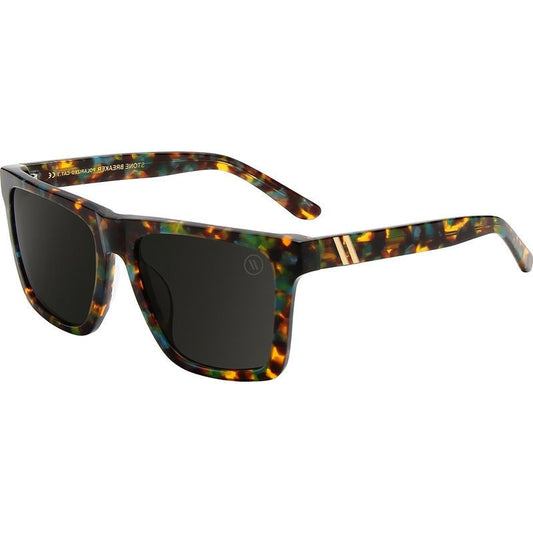 BLENDERS ROMEO STONE BREAKER SUNGLASSES MULTI TORT w/ SMOKE PLR LENS