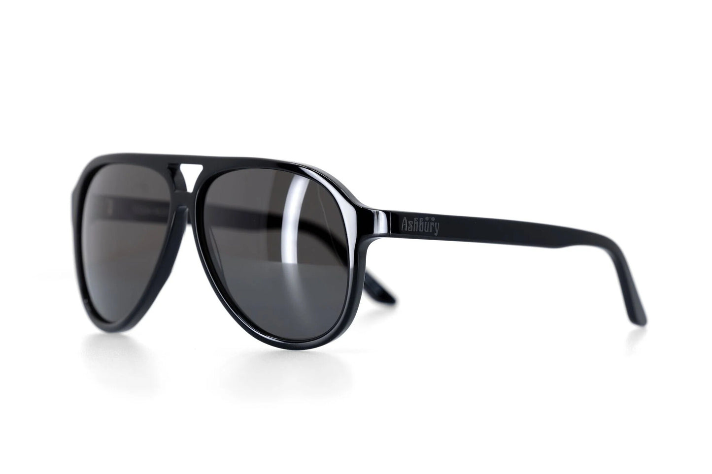 ASHBURY COSTA NORTE SUNGLASSES - BLACK GLOSS