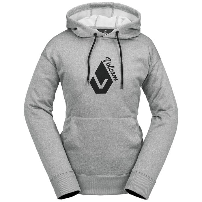 2024 VOLCOM WMNS CORE HYDRO HOODIE HEATHER GREY