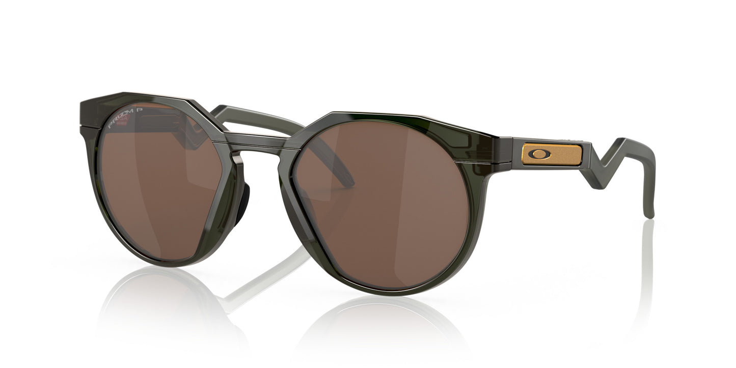 PLX OAKLEY HSTN OLIVE INK SUNGLASSES w/ PRIZM TUNG PLR LENS