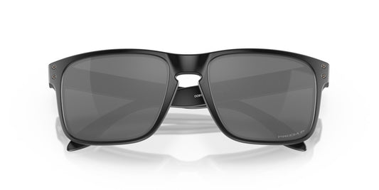 OAKLEY HOLBROOK MATTE BLK SUNGLASSES w/ PRIZM BLK PLR LENS