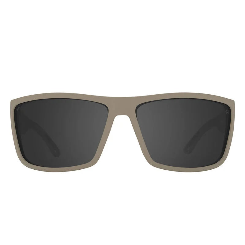 SPY ROCKY MATTE SAND SUNGLASSES w/ HAPPY GRY