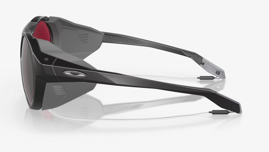 OAKLEY CLIFDEN BLK GRN PURP SPLAT SUNGLASSES w/ PRIZM GRY LENS