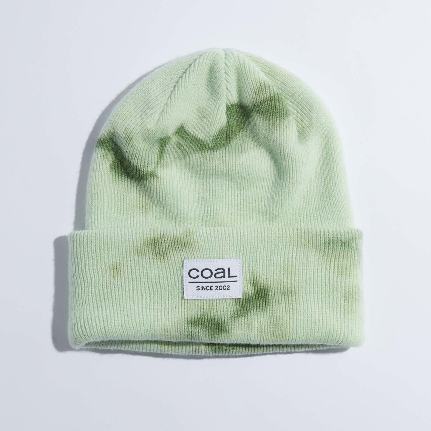 2023 COAL THE STANDARD BEANIE LIGHT GREEN TIE DYE OS